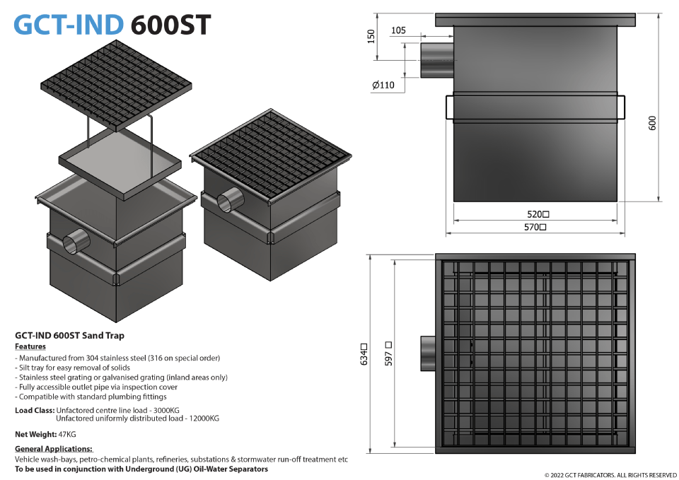 GCT Fabricators Sand Traps